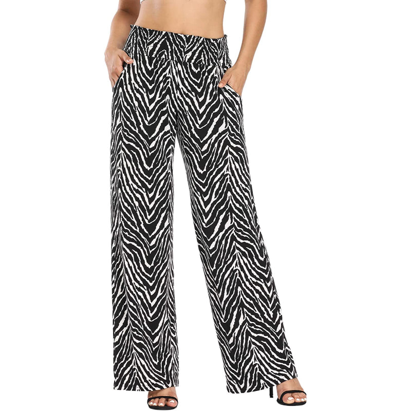 Women's Wide Leg Palazzo Pants Lounge Pants-Legletic