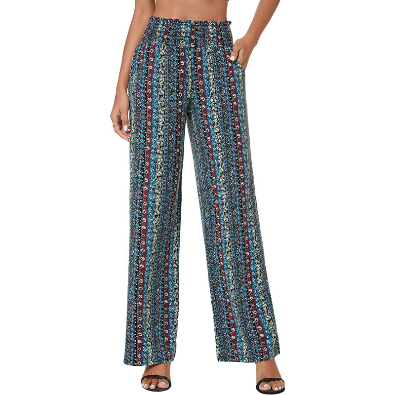 Women's Palazzo Pants Wide Leg Lounge Pants-Legletic