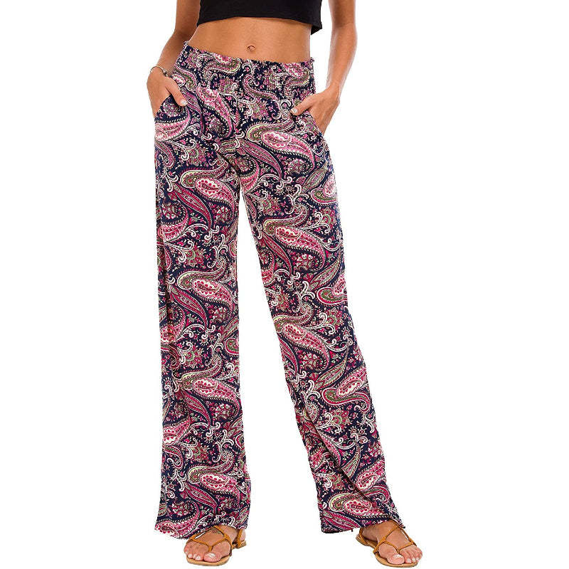 Women's Wide Leg Palazzo Pants Lounge Pants-Legletic