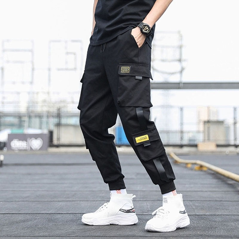 Men's Multi Pockets Cargo Harem Pants-Legletic