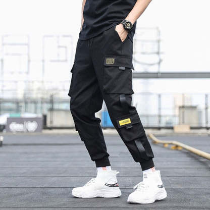 Men's Multi Pockets Cargo Harem Pants-Legletic