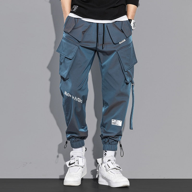 Men's Multi Pockets Cargo Harem Pants-Legletic