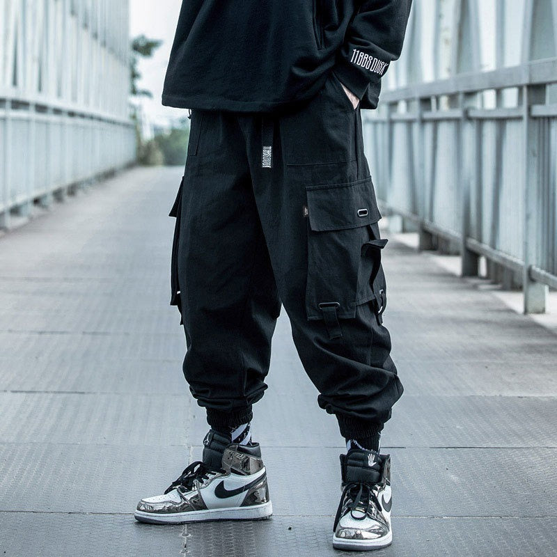 Men's Multi Pockets Cargo Harem Pants-Legletic