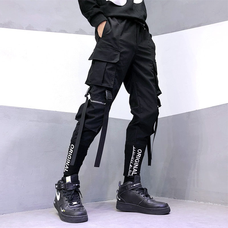 Casual Male Track Pants Joggers Trousers-Legletic