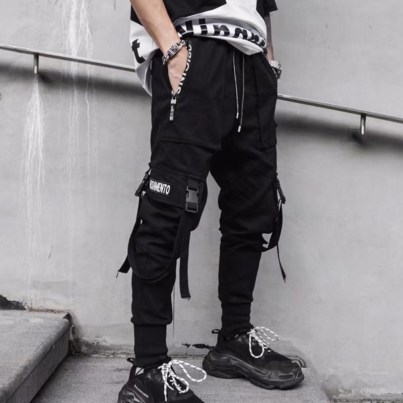 Casual Male Track Pants Joggers Trousers-Legletic