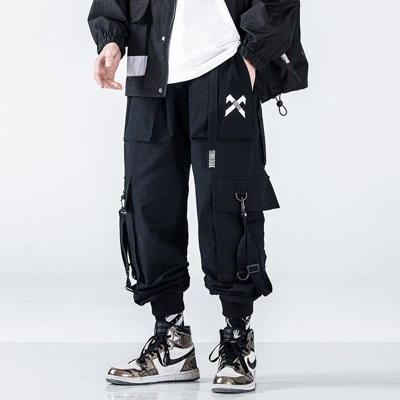 Casual Male Track Pants Joggers Trousers-Legletic