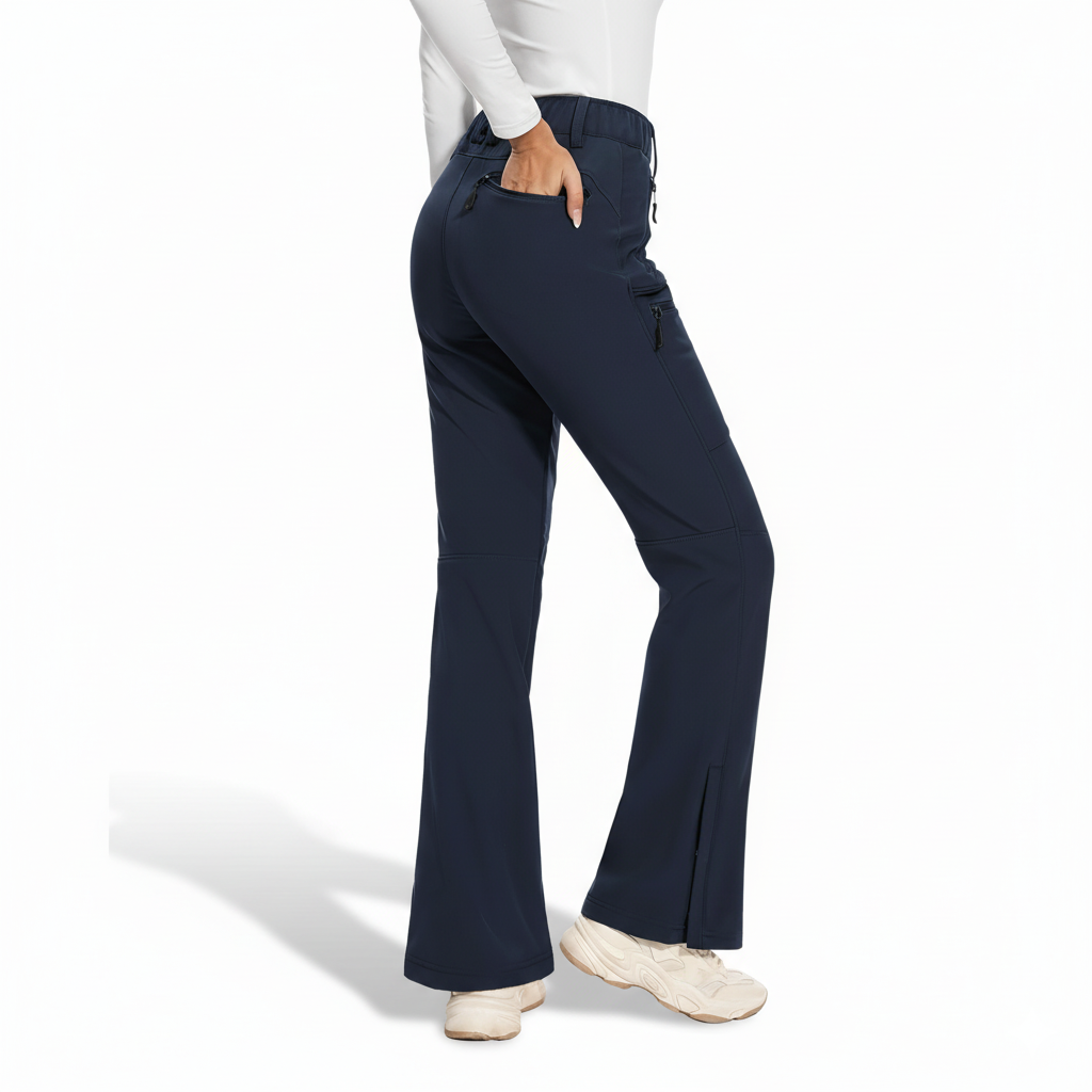 Warm Fleece Lined Ski Pants for Winter
