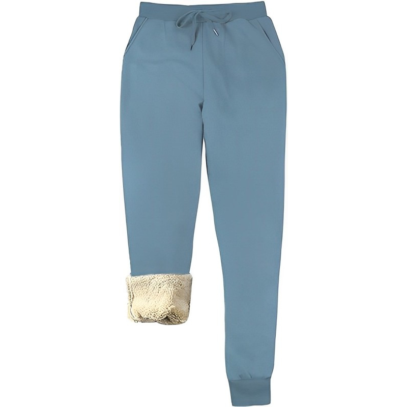 Women's Warm Sherpa Athletic Fleece Pants-Legletic