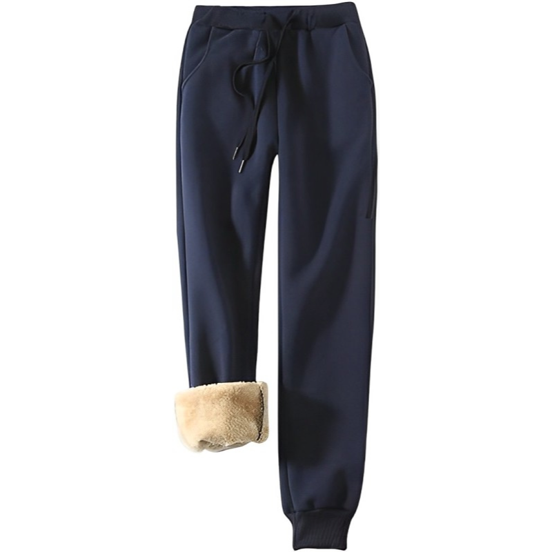 Women's Warm Sherpa Athletic Fleece Pants-Legletic