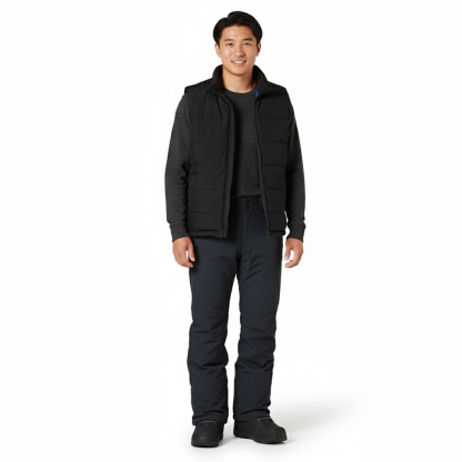 Water Resistant Ski and Snowboard Pants for Men with Thermal Lining