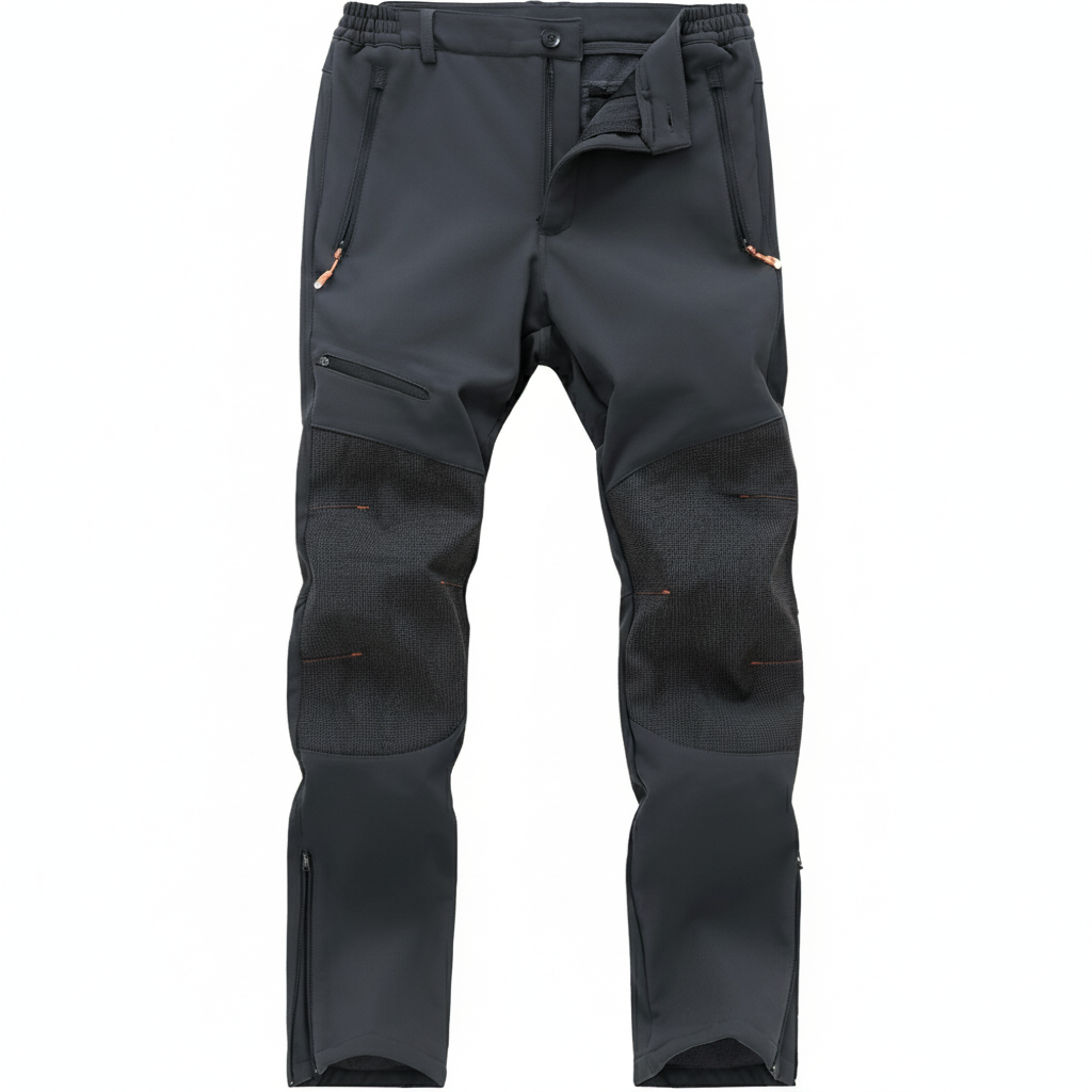 Waterproof Ski Pant For Men With Softshell Fabric And Insulated Layer