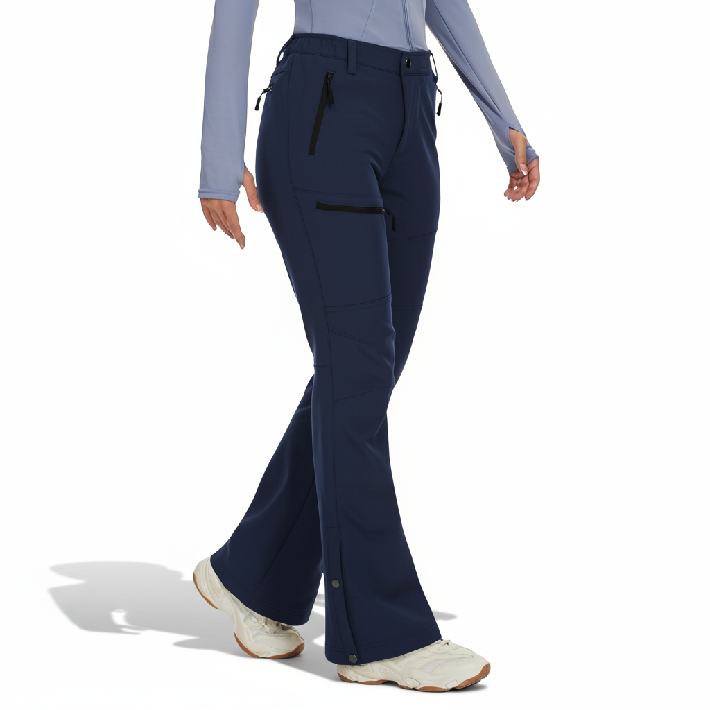 Waterproof Softshell Insulated Pants For Women Ski And Hiking