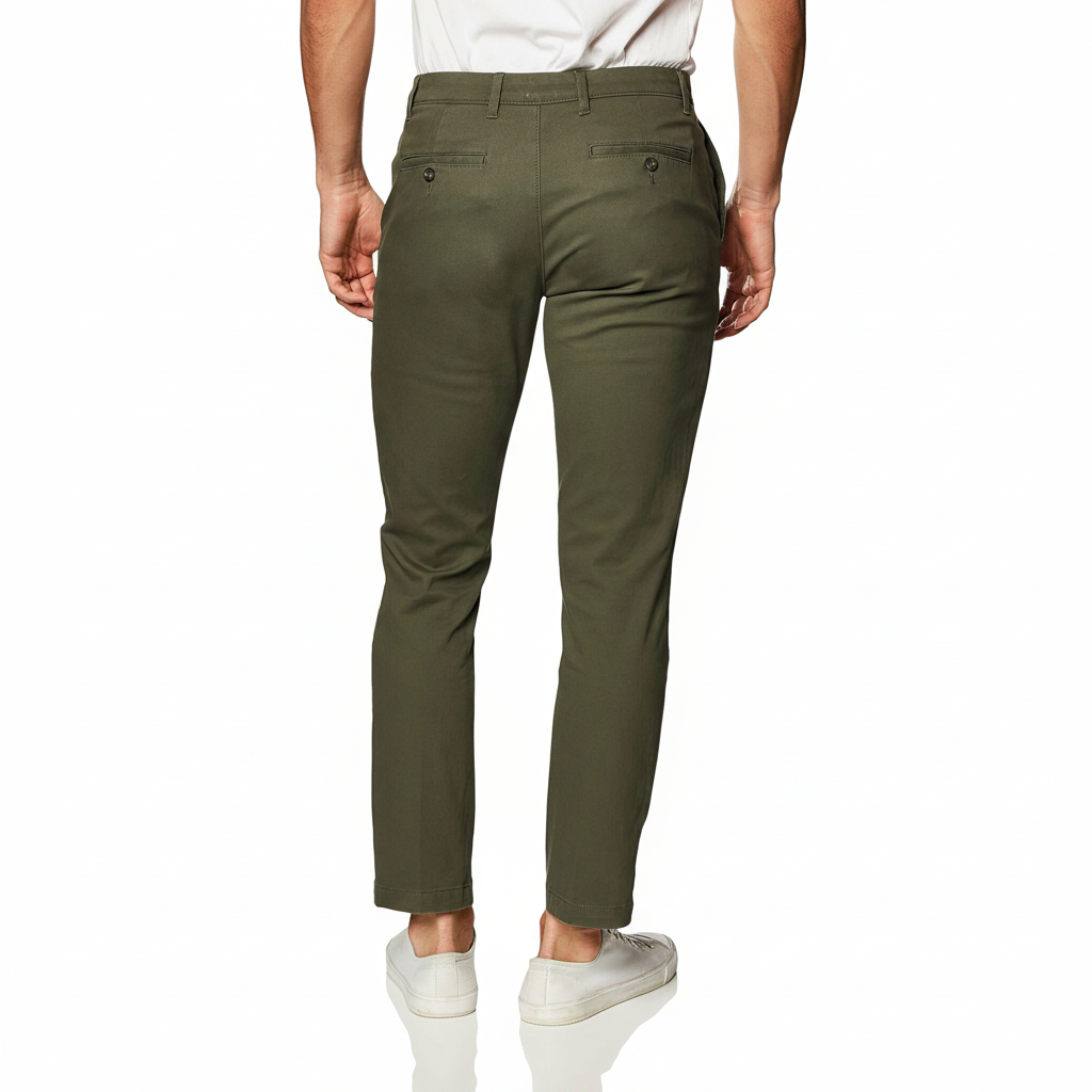 Classic Fit Casual Stretch Chino Pants