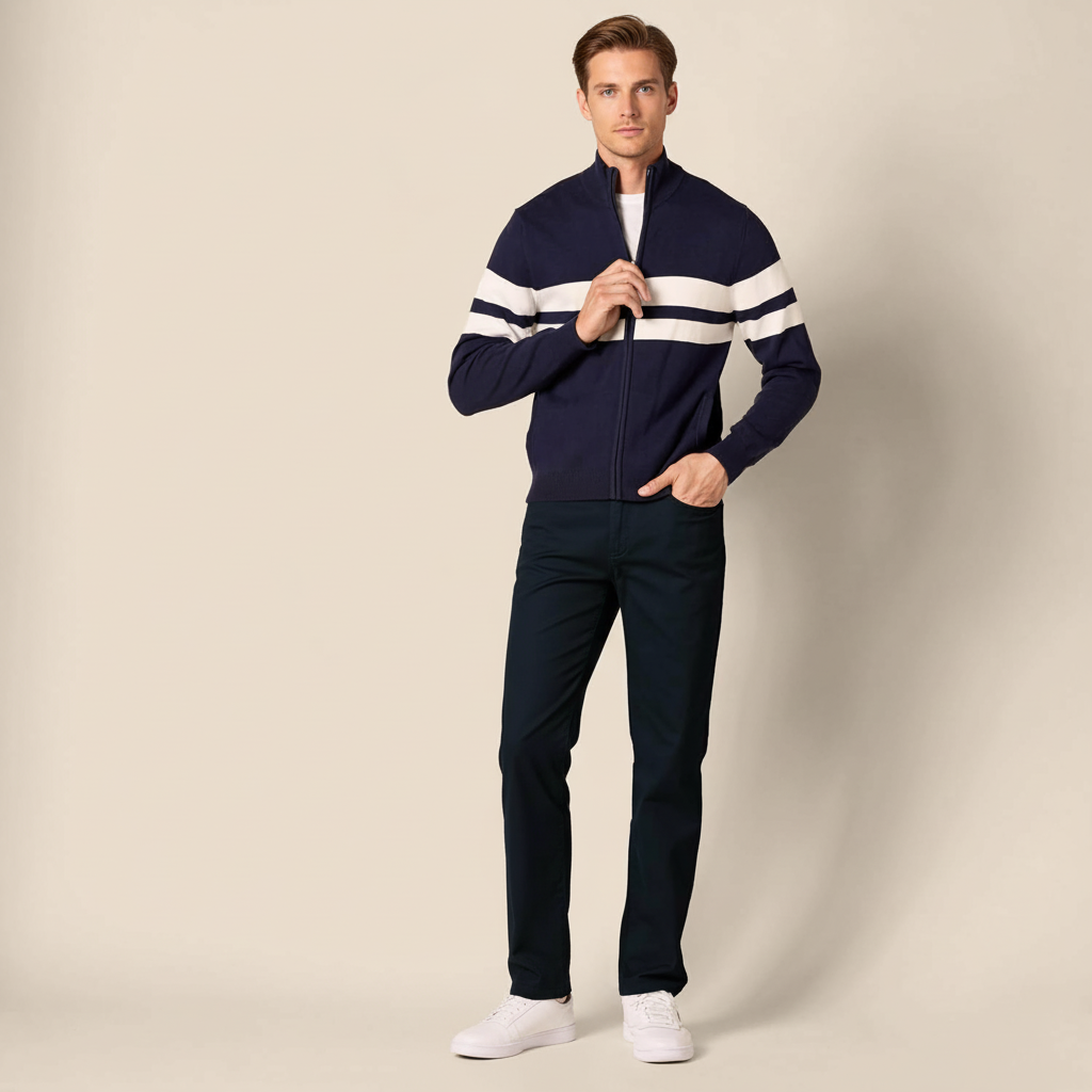 Straight Fit 5 Pocket Stretch Twill Pants