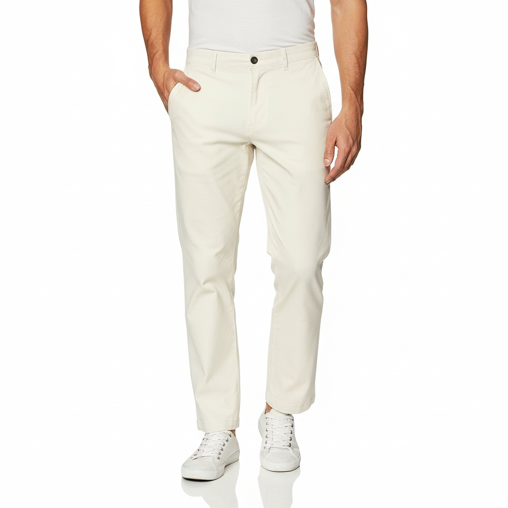 Classic Fit Casual Stretch Chino Pants
