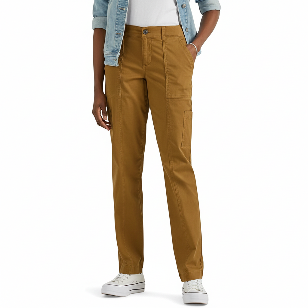 Flex To Go Straight Fit Utility Pants For Women