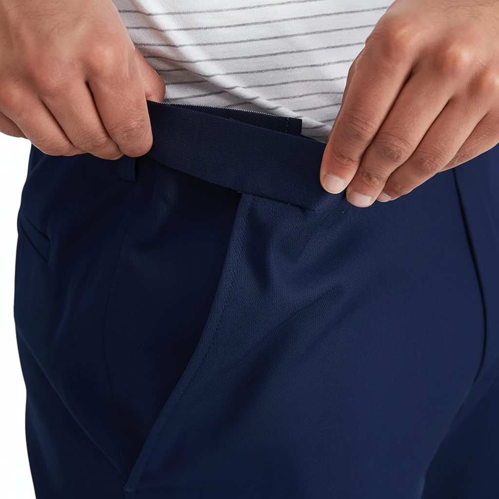 No Iron Flat Front Casual Pants