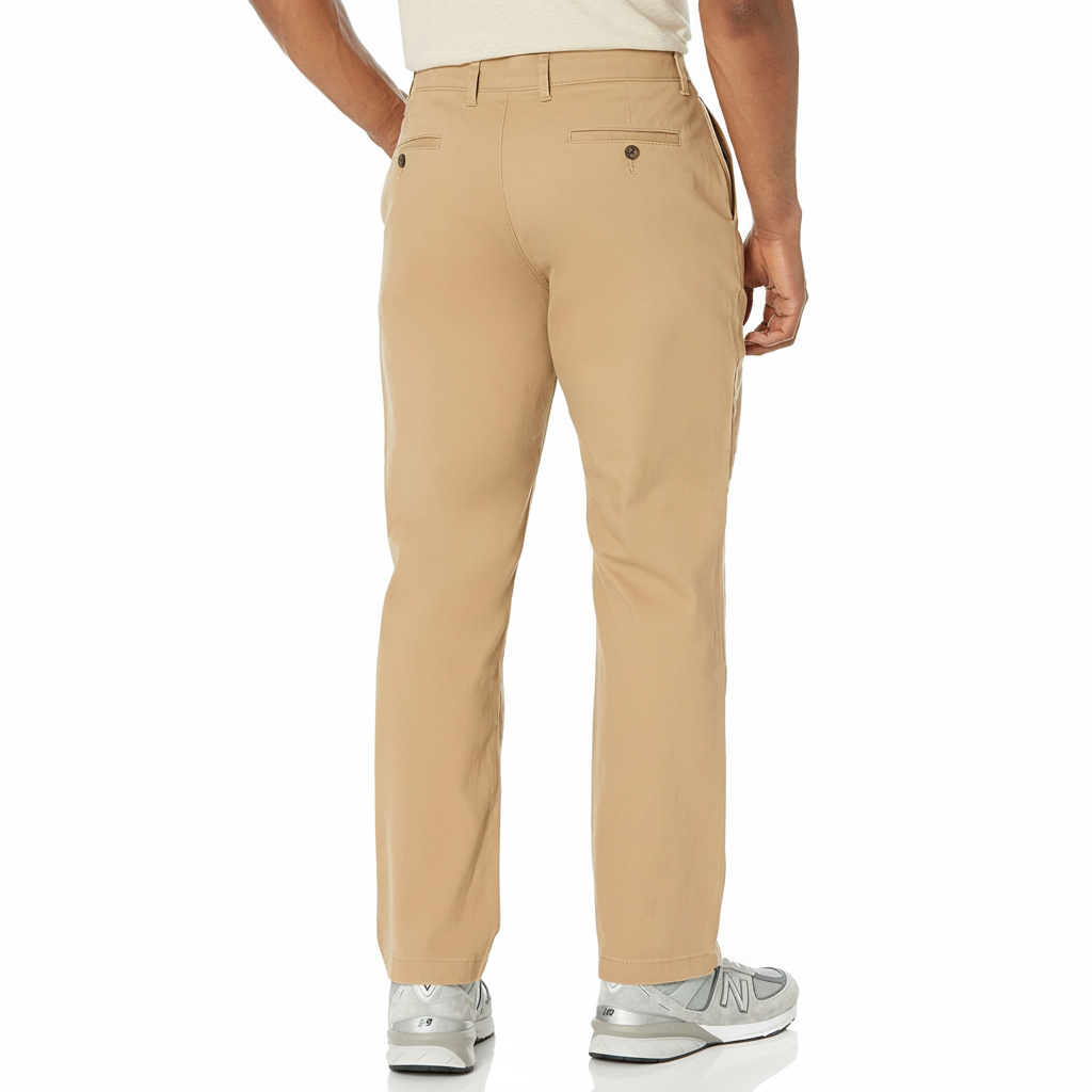 Classic Fit Casual Stretch Chino Pants