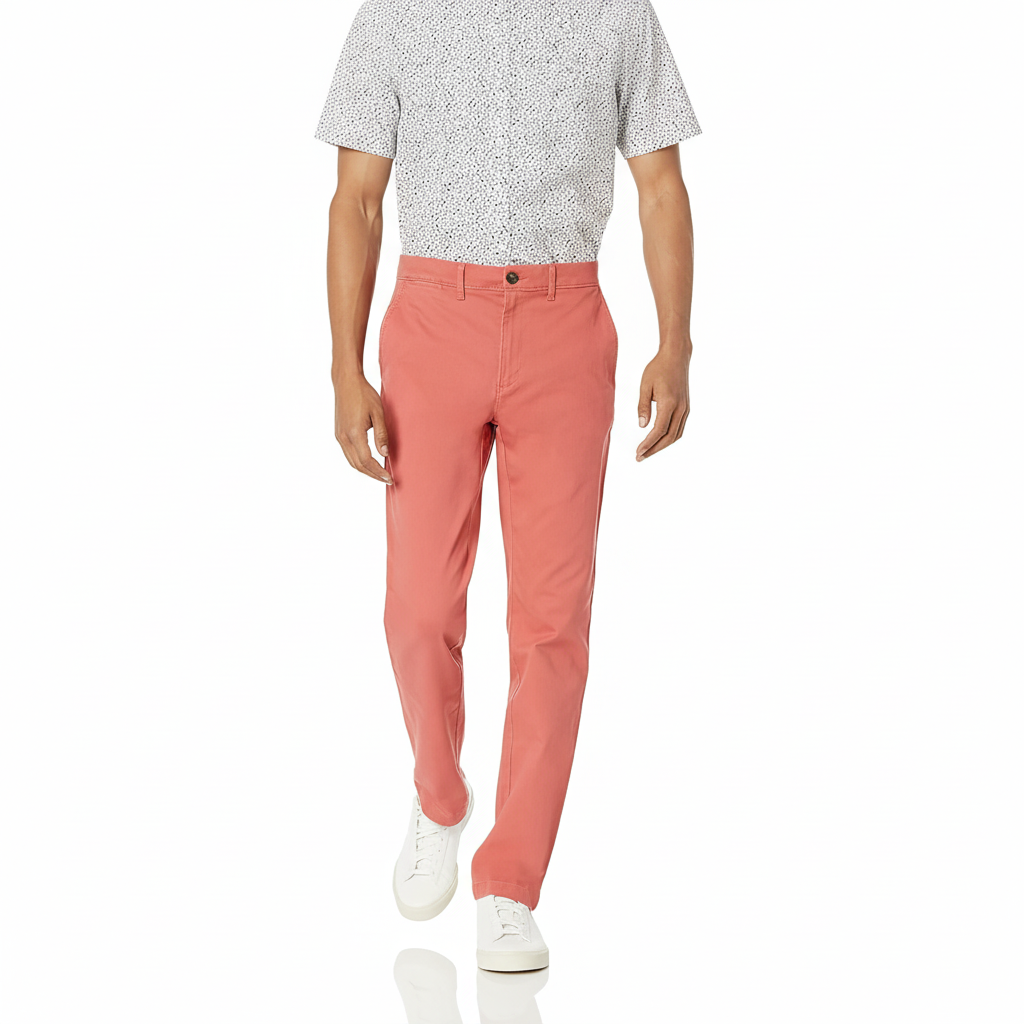 Slim Fit Casual Stretch Chino Pants