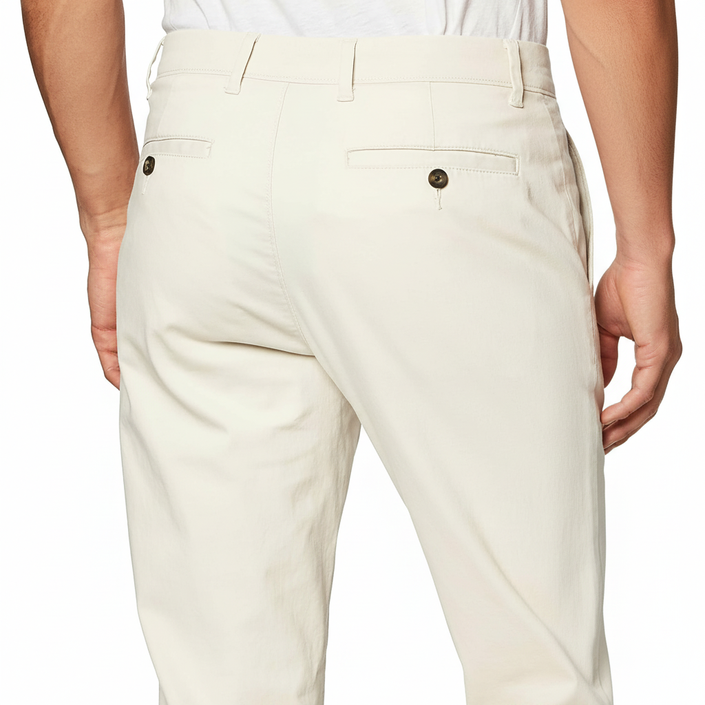 Classic Fit Casual Stretch Chino Pants