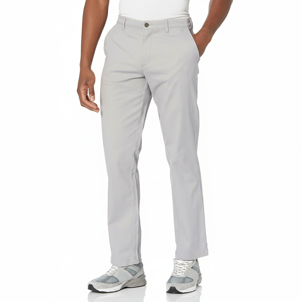 Classic Fit Casual Stretch Chino Pants