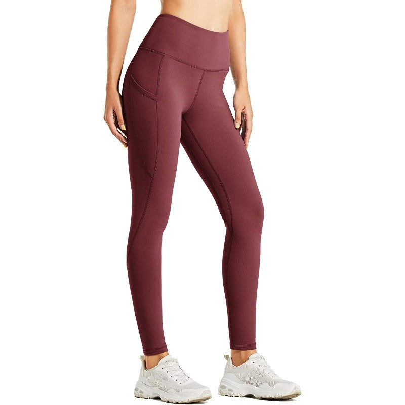 Women's Fleece Lined Leggings Water Resistant Thermal Winter Pants Hiking Yoga Running Tights High Waisted-Legletic