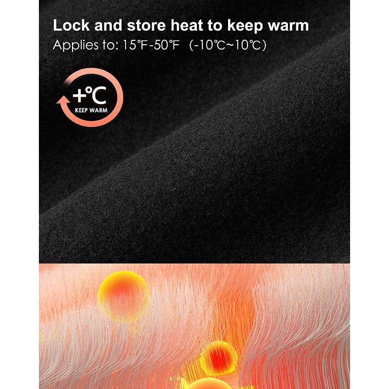 Women's Fleece Lined Leggings Water Resistant Thermal Winter Pants Hiking Yoga Running Tights High Waisted-Legletic