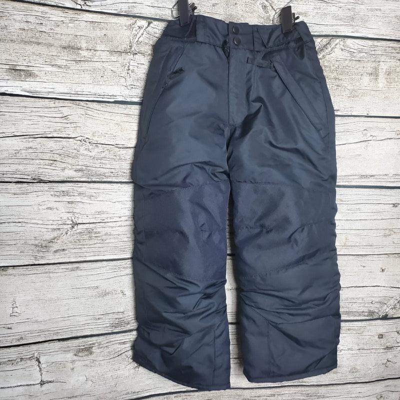 Windproof And Water Resistant Snow Pants With Zippered Pockets-Legletic