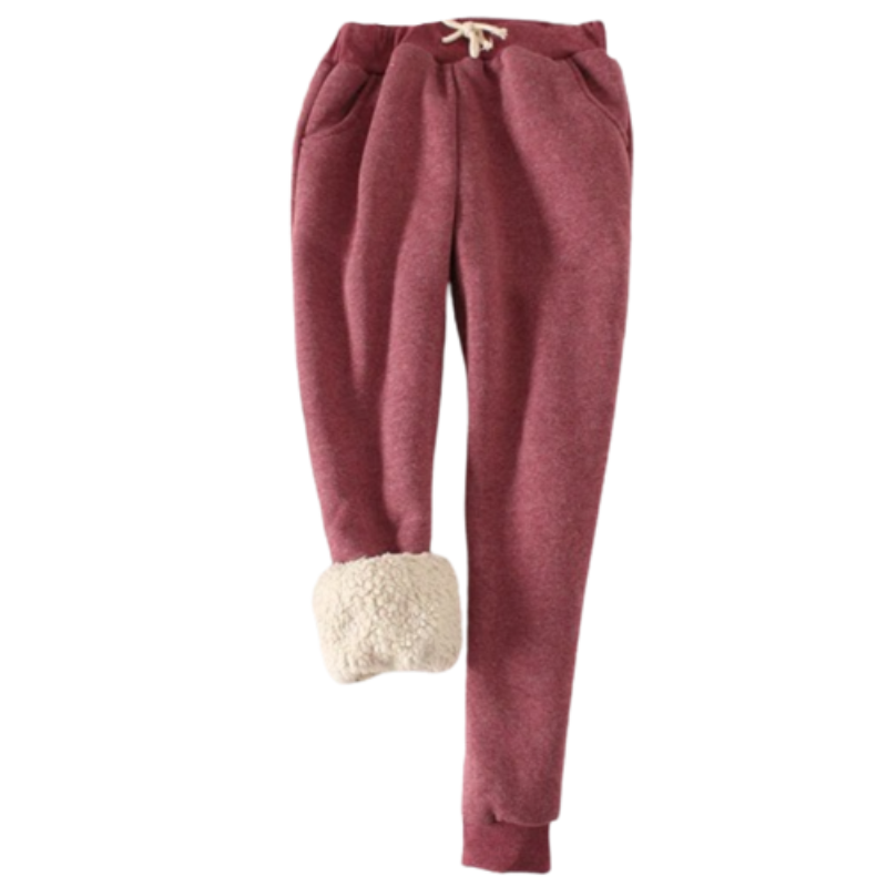 Woolen Winter Casual Pants For Women-Legletic