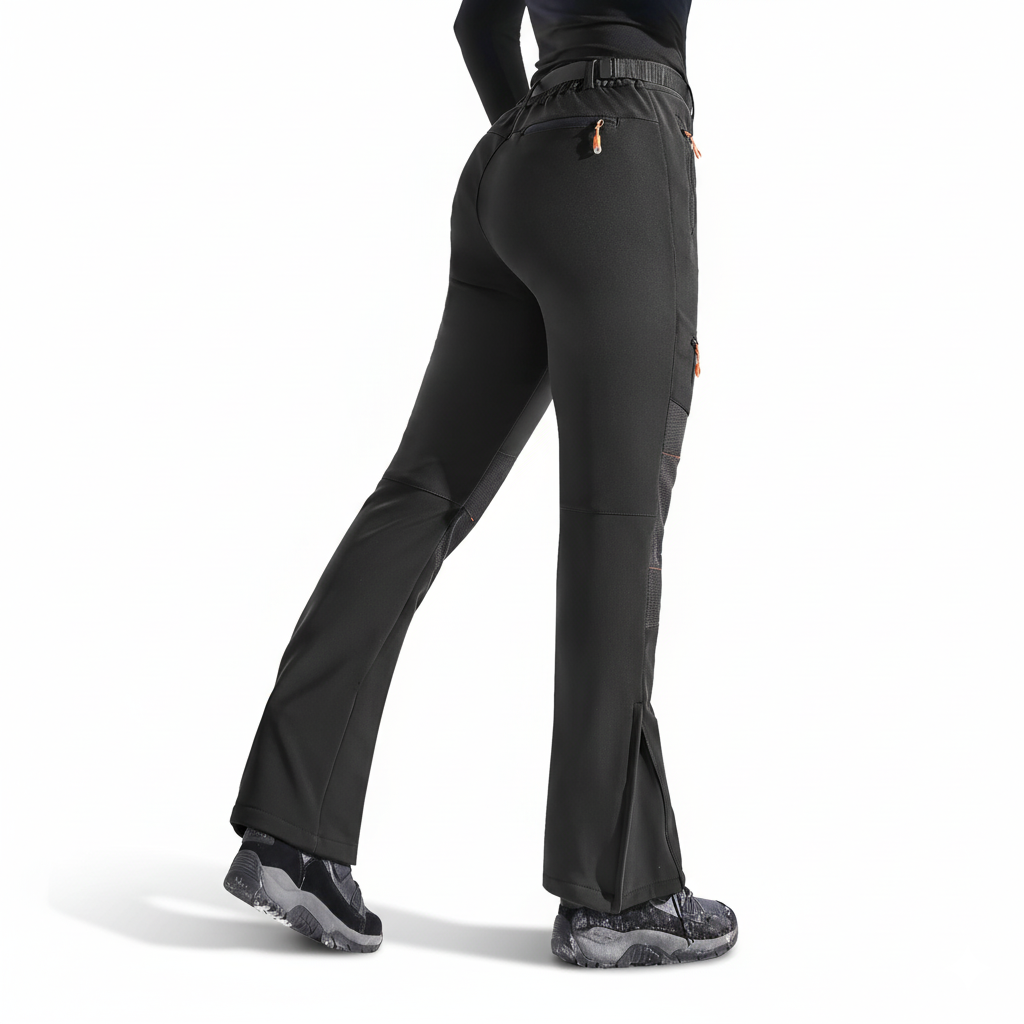 Winter Hiking Pants for Women with Insulated Waterproof Softshell Design