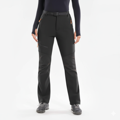 Winter Hiking Pants for Women with Insulated Waterproof Softshell Design