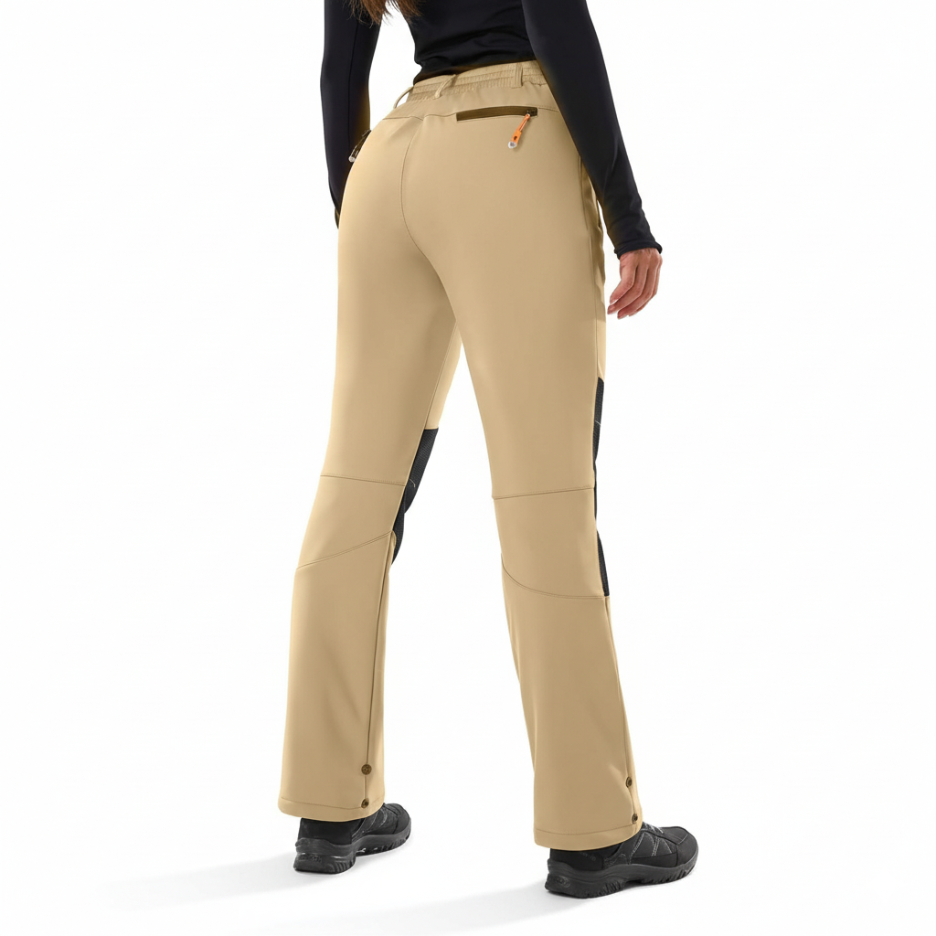 Winter Softshell Ski Pants For Women With Warm Insulation