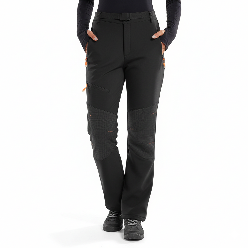 Winter Softshell Ski Pants For Women With Warm Insulation