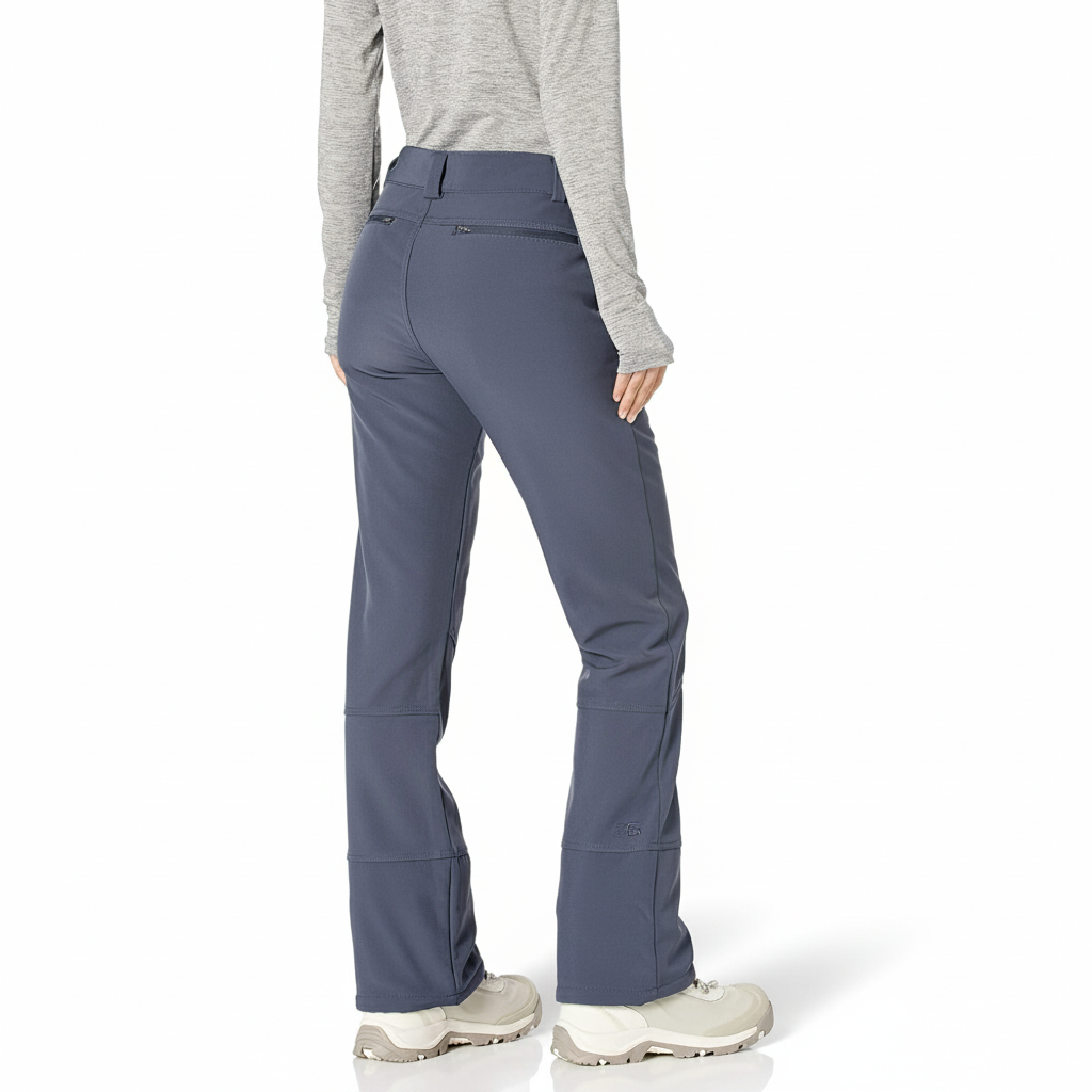 Women Fleece Lined Softshell Winter Pants