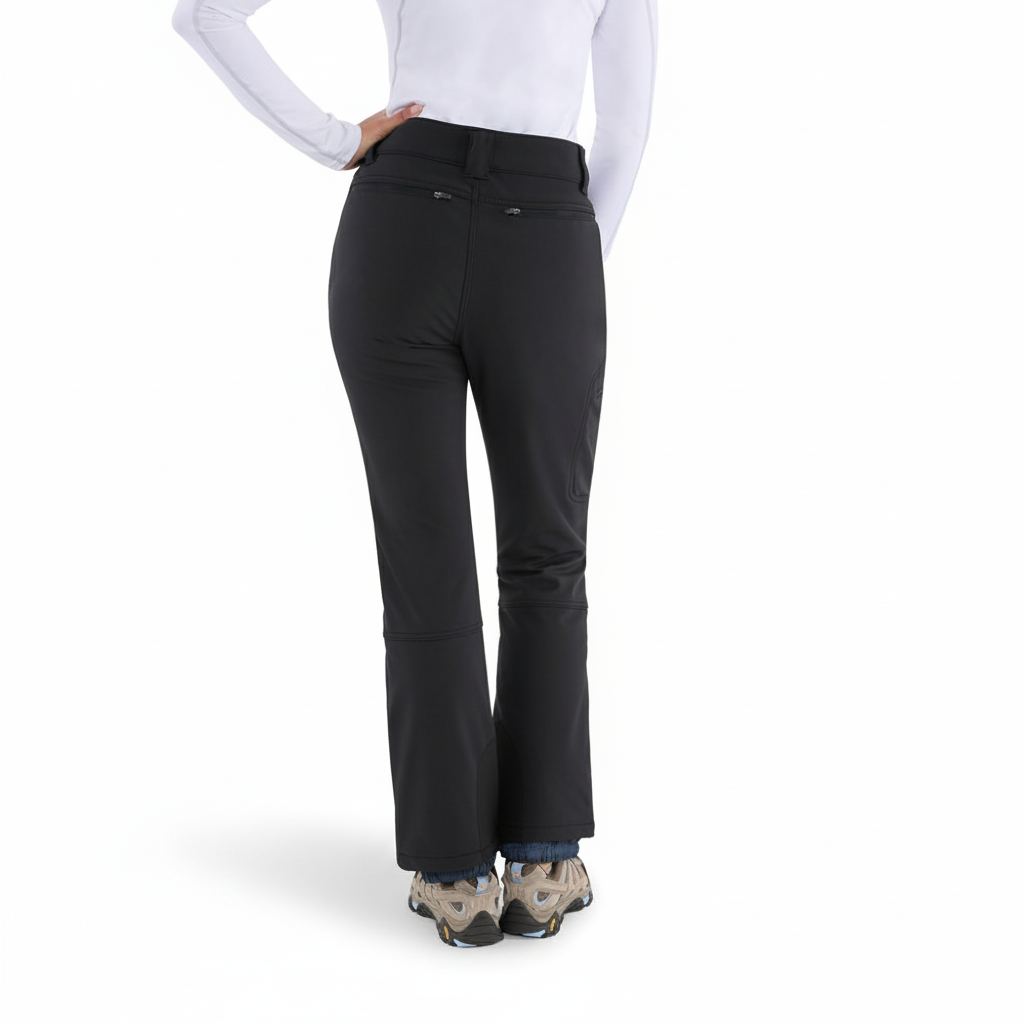 Women Fleece Lined Softshell Winter Pants