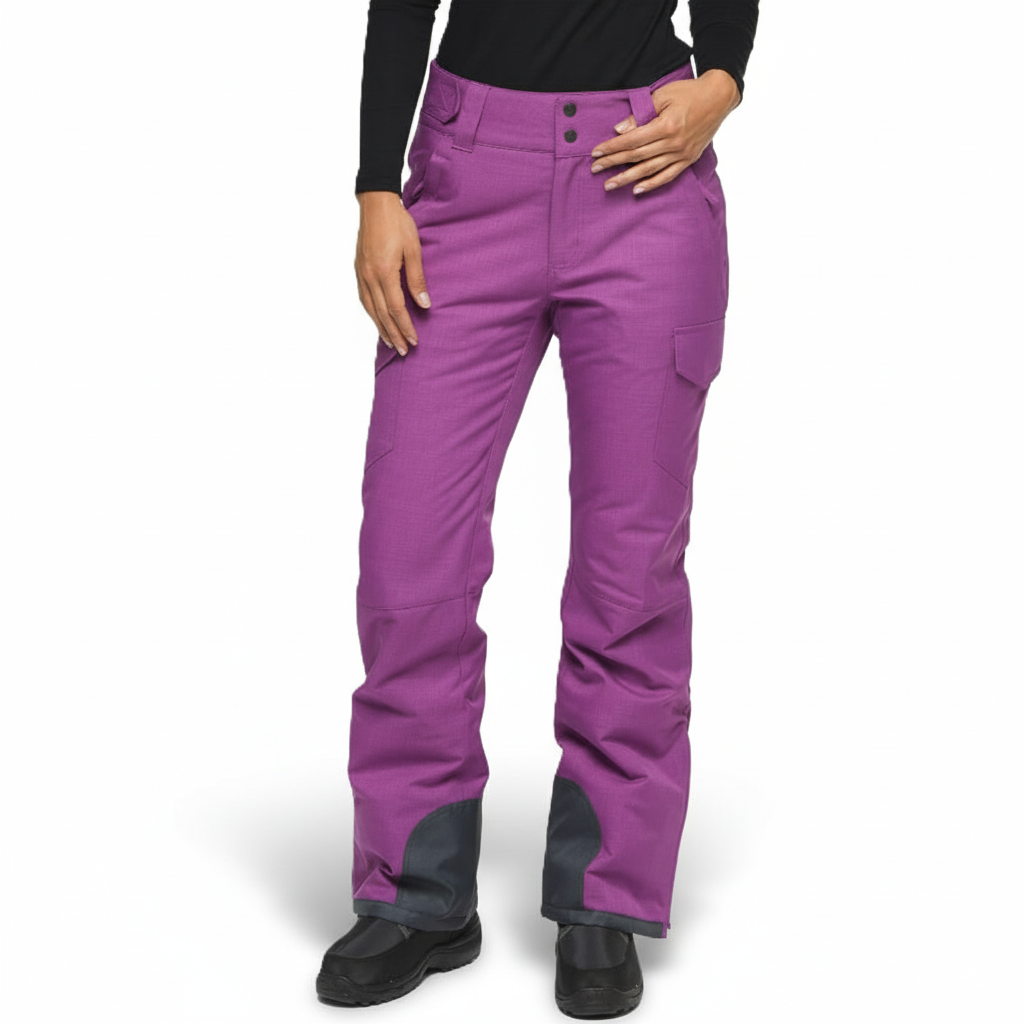 Women Insulated Snow Cargo Pants For Winter SportsInsulated Snow Cargo Pants For Winter Sports - Image 13