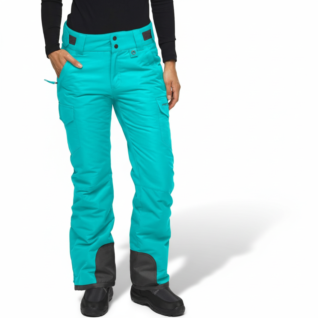 Women Insulated Snow Cargo Pants For Winter SportsInsulated Snow Cargo Pants For Winter Sports - Image 15