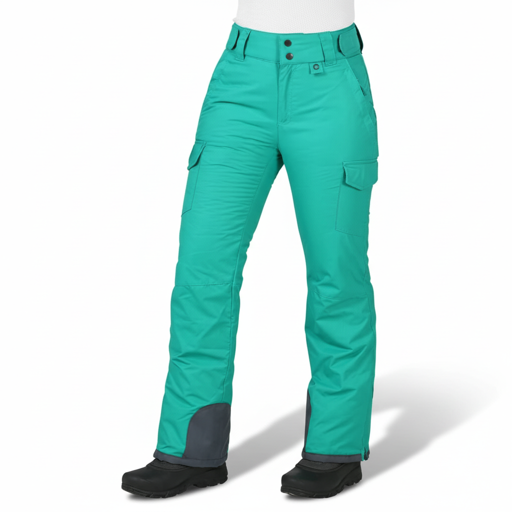 Women Insulated Snow Cargo Pants For Winter SportsInsulated Snow Cargo Pants For Winter Sports - Image 18