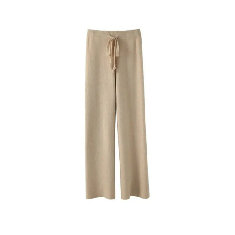 Women's Plain Patterned Pants-Legletic