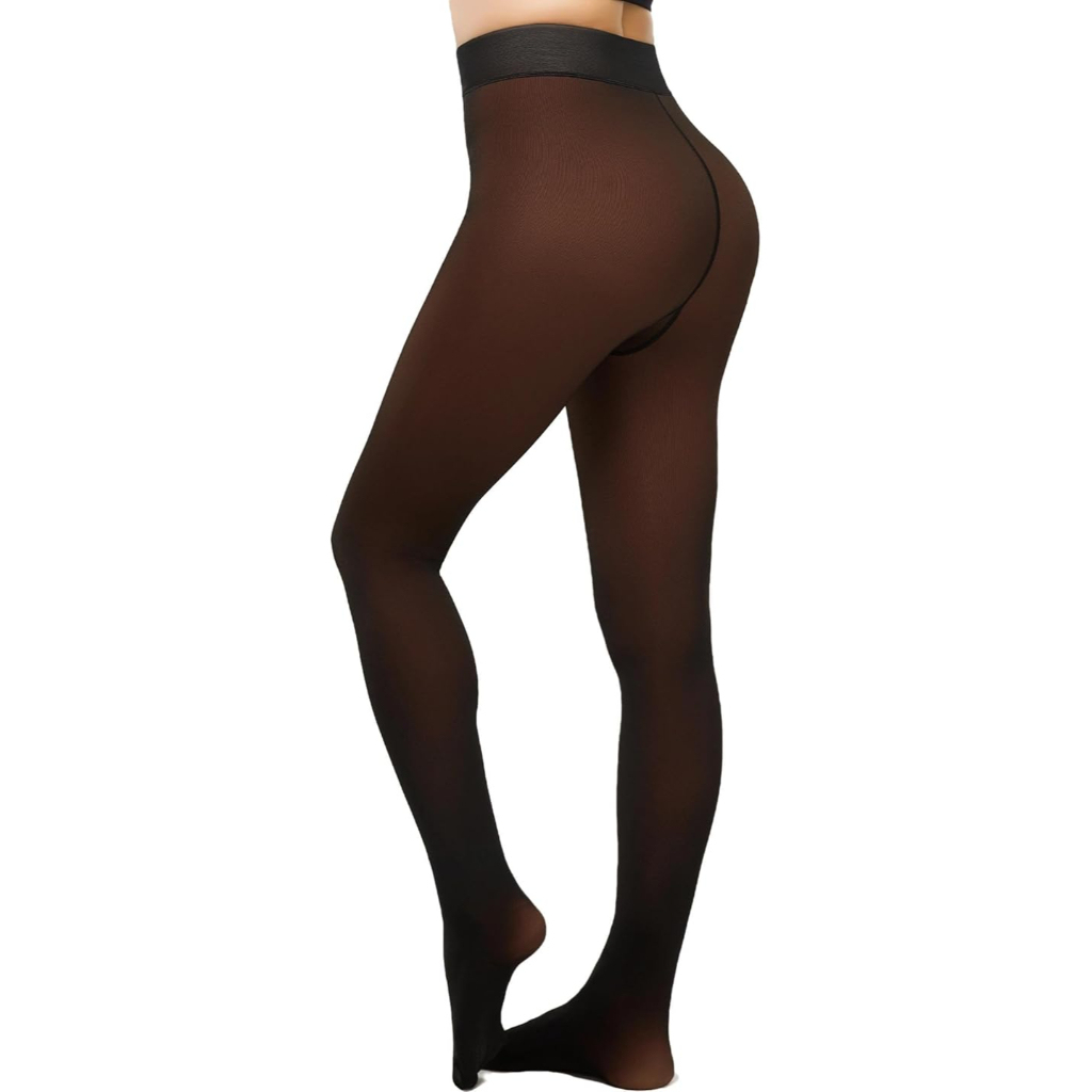 Winter Warm Fleece Lined Tights For Women