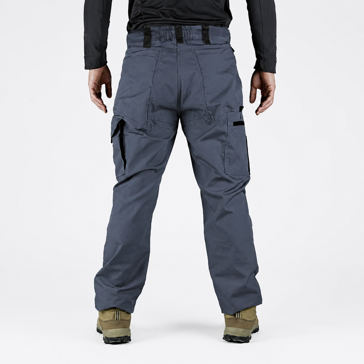 Solid Hiking Outdoor Work Tactical Seasonal Pants For Men