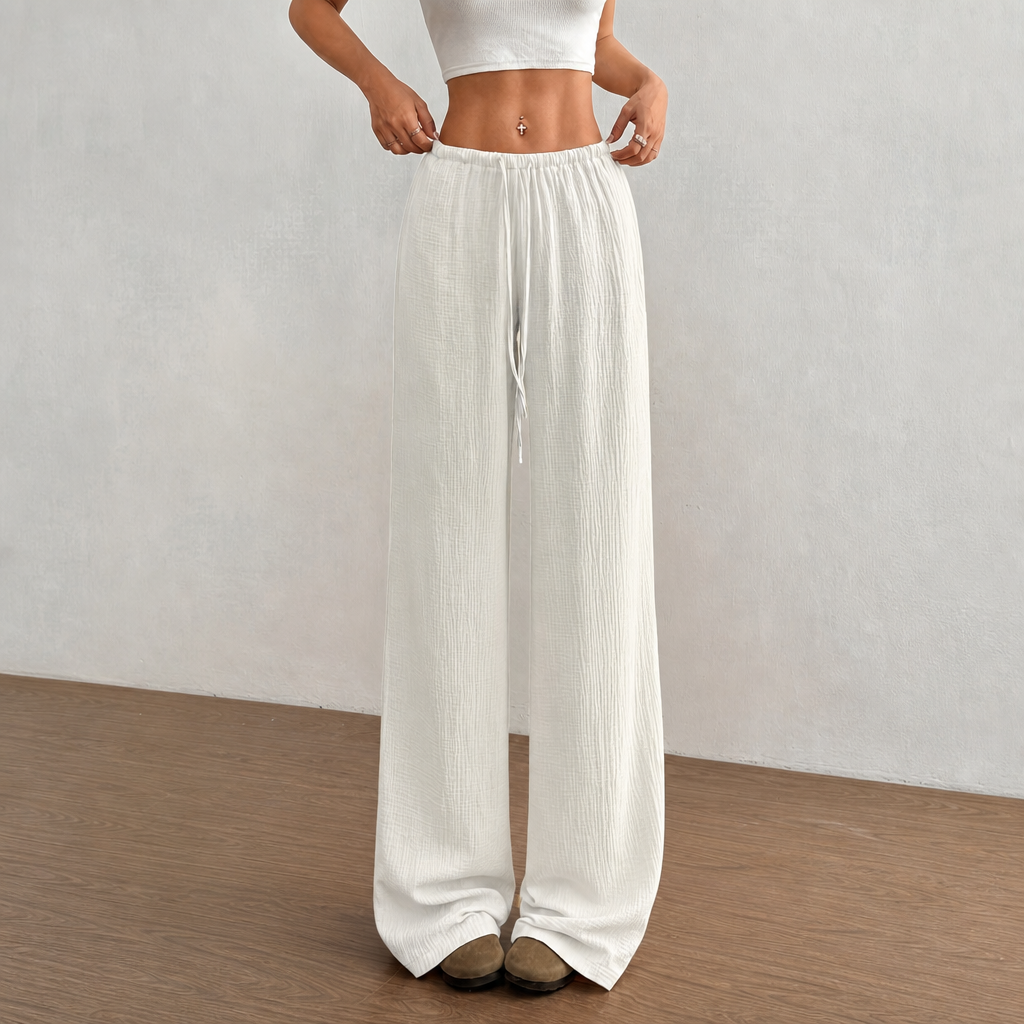 Pack Of 2 Casual Pants With Pocket For Women