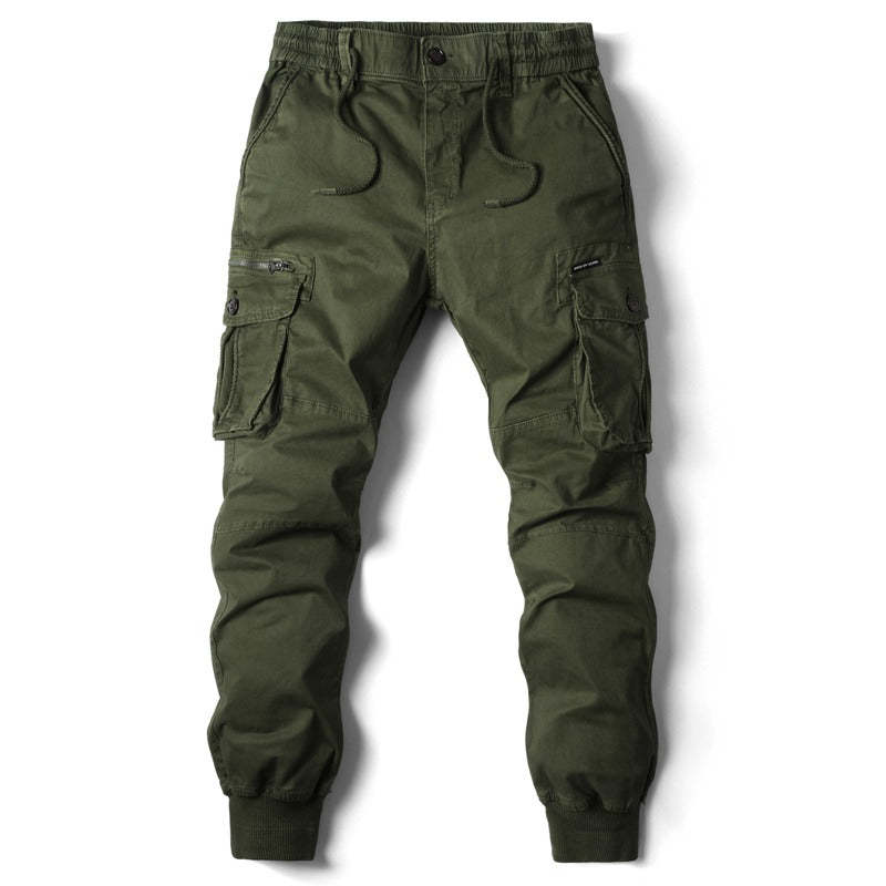 Men's Full Length Military Cargo Pants-Legletic