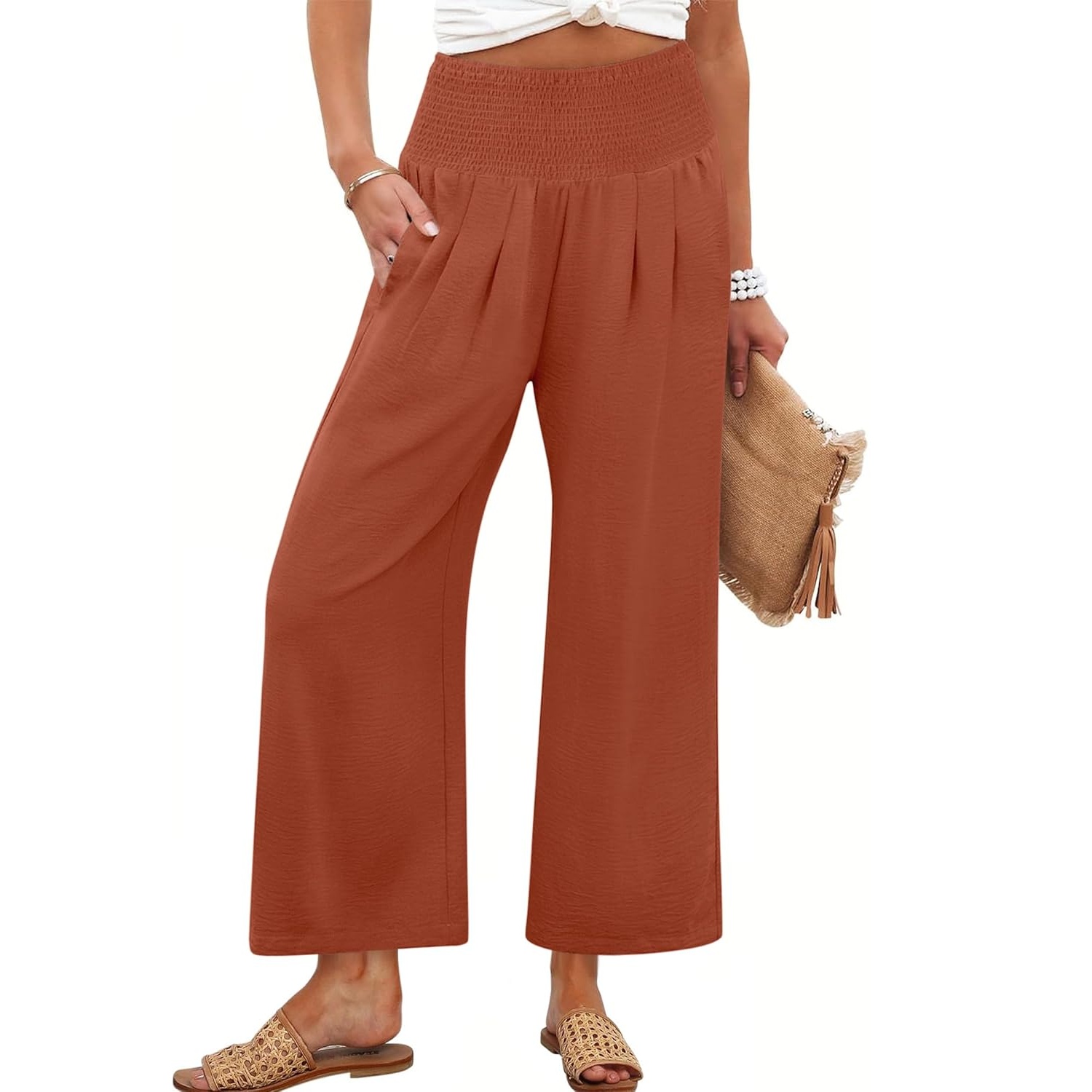 Wide Loose Casual Lounge Fit Pants For Women