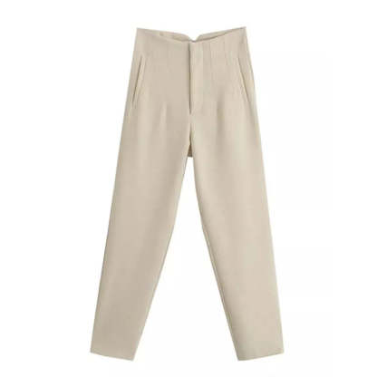 High Waist Office Fashion Wear Pants For Women-Legletic