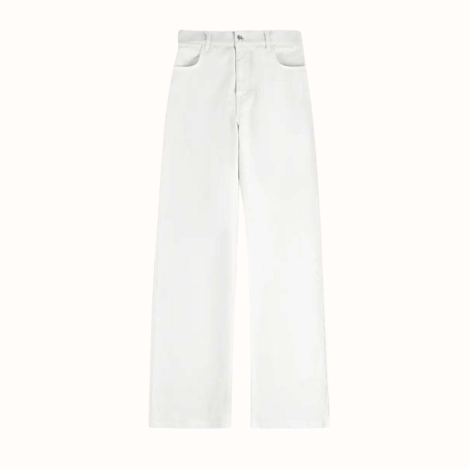 High Rise Wide Fit Stretchy Jeans With Multi Pockets For Women
