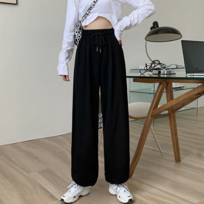 High Waist Jogging Sweatpants For Women-Legletic