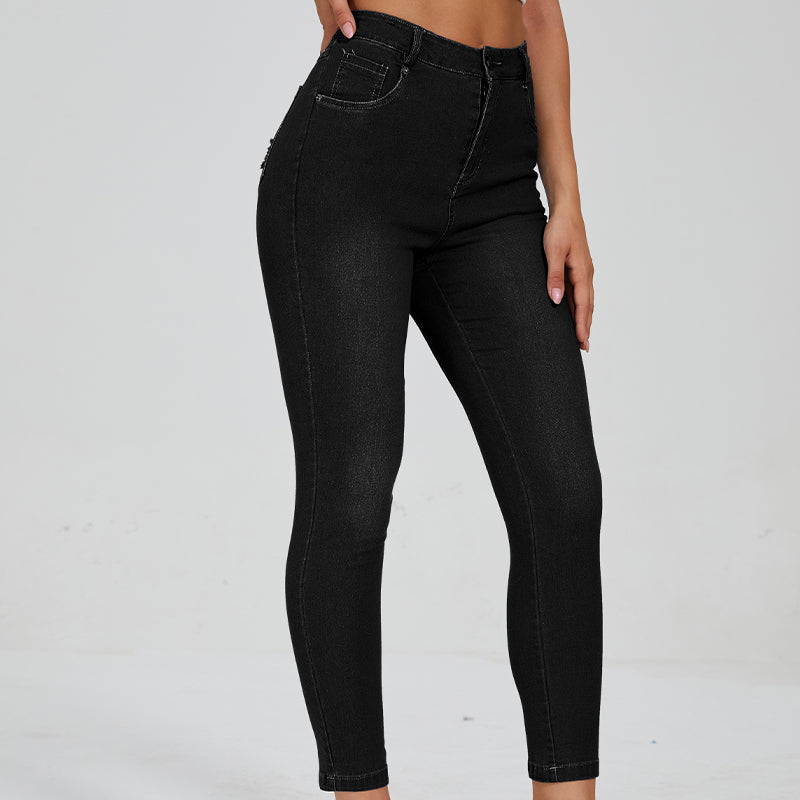 Tummy Control Butt Lifting Jeans-Legletic