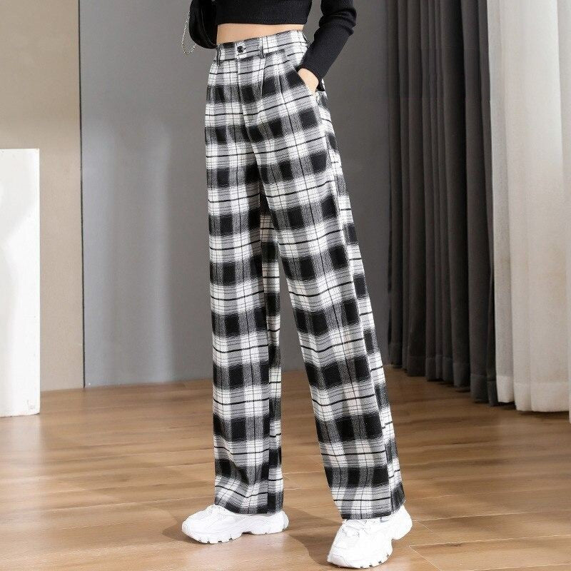 Women's Casual Office Wear Straight Pants-Legletic