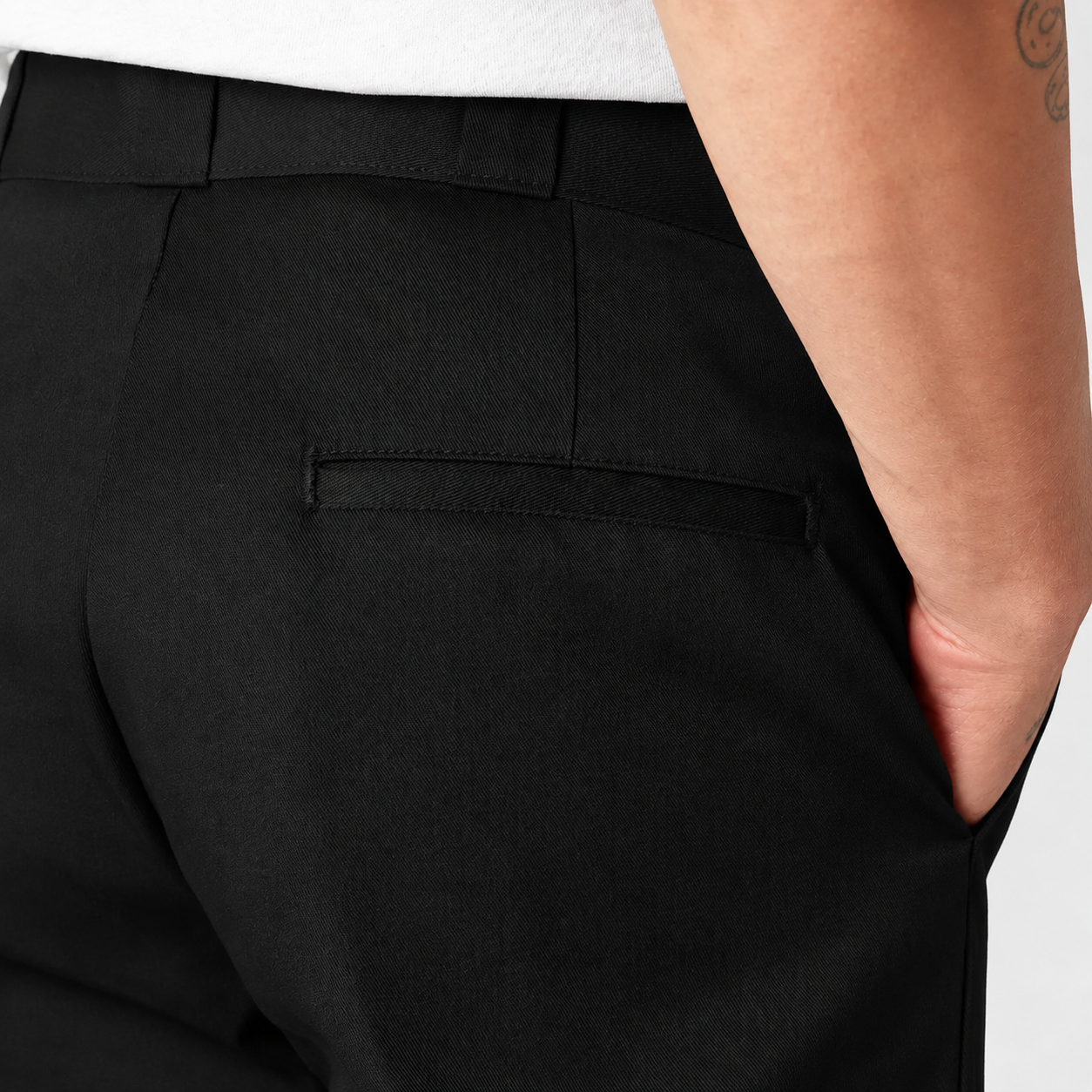 Classic Regular Fit Casual Work Pants For Men